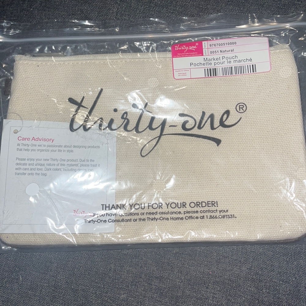 NIP! Thirty-One Market Pouch
